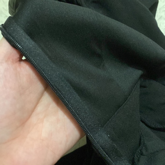 Aqua V-Neck Puff Sleeve Jumpsuit - Picture 8 of 8